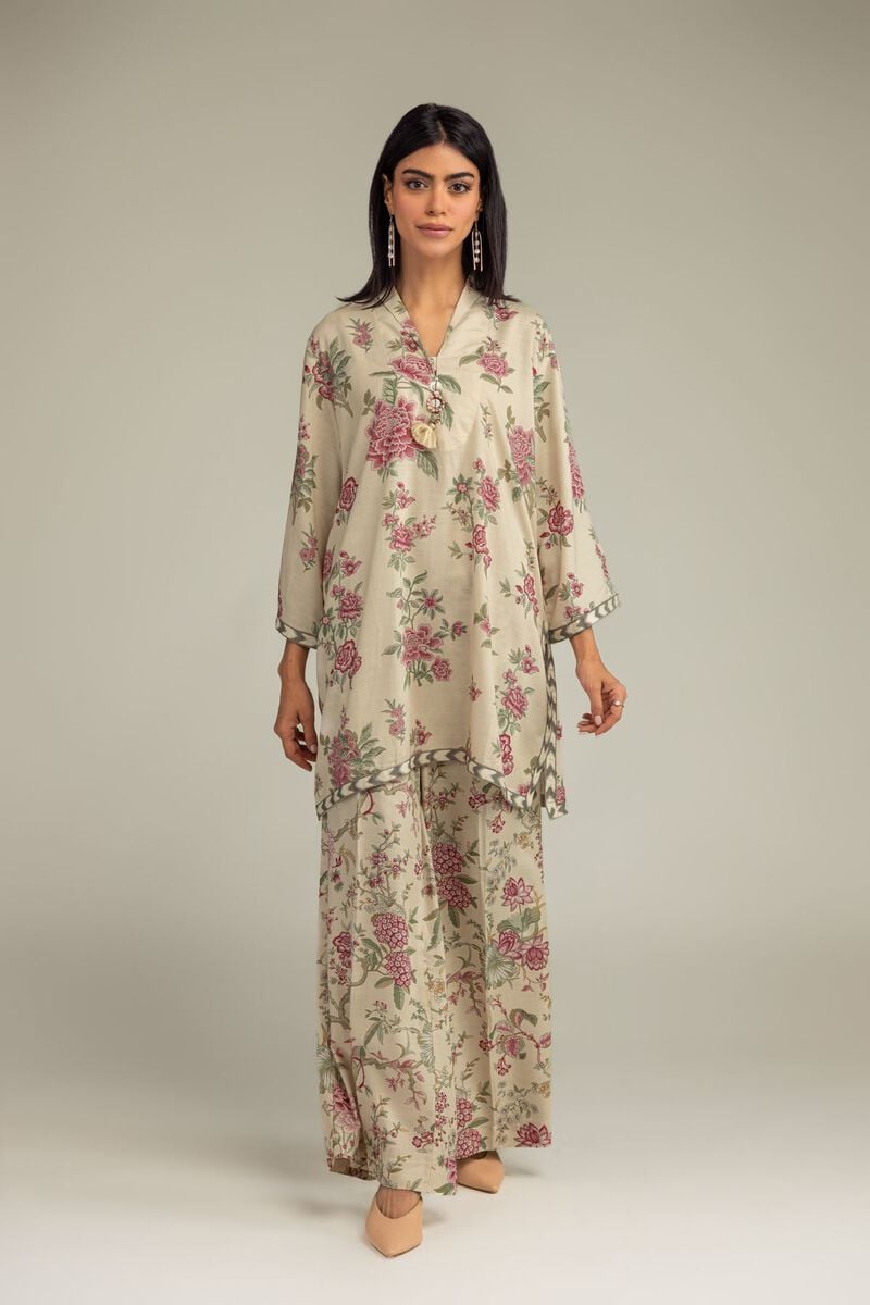 Floral Longline Kurta