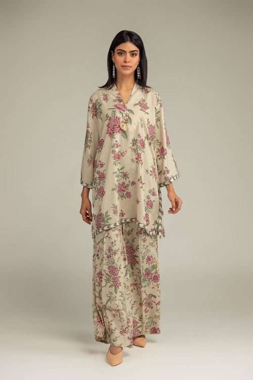 Floral Longline Kurta