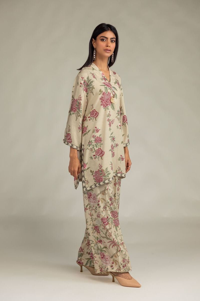 Floral Longline Kurta