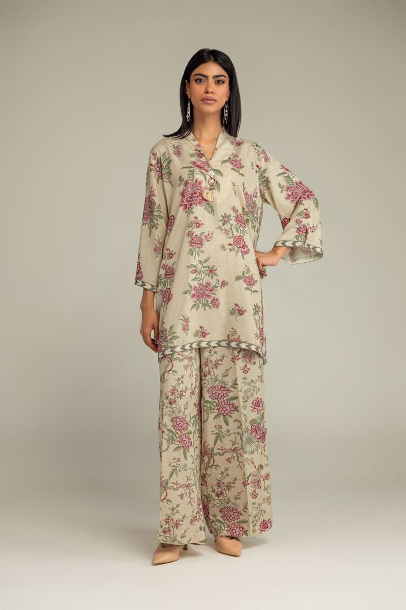 Floral Longline Kurta