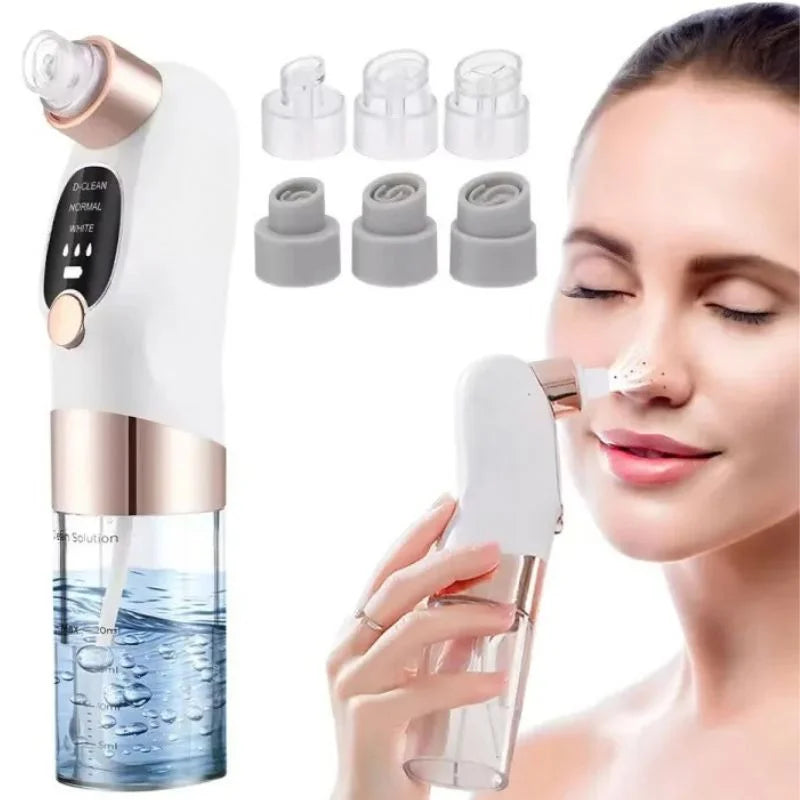 Electric Blackhead Remover & Pore Vacuum Cleaner – USB Rechargeable Facial Cleansing Device